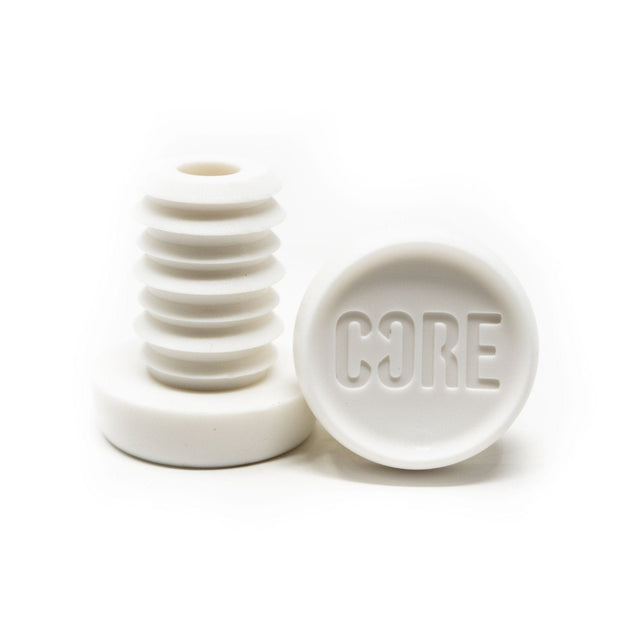 CORE Scooter Bar Ends Standard Size White I Scooter Bar Ends