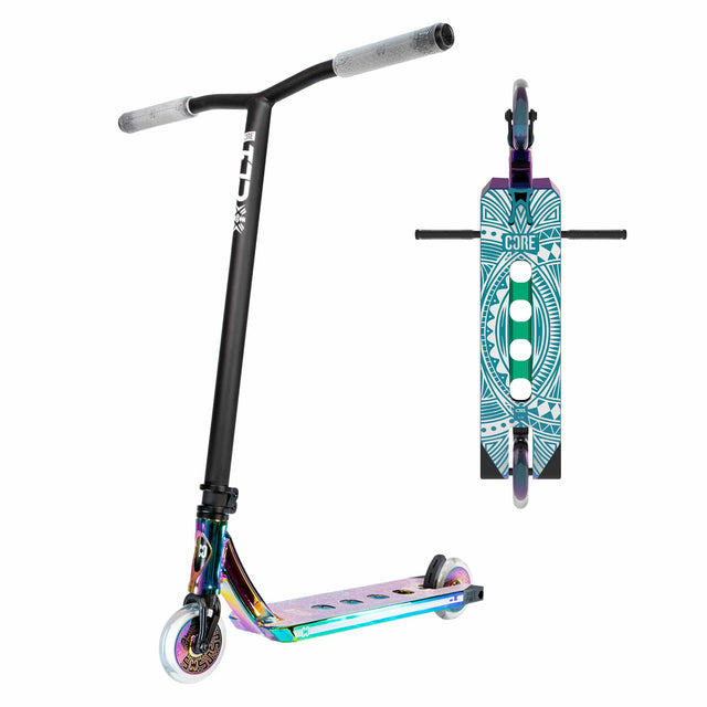 CORE CL1 Complete Stunt  Scooter Black & Neo I Adult Stunt Scooter