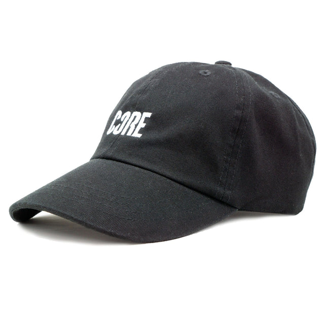 CORE Low Profile Black Dad Cap I Dad Cap