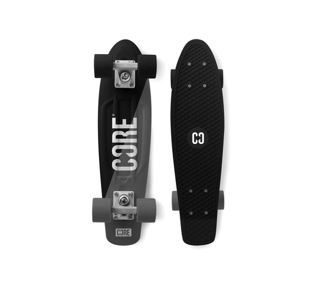 CORE Plastic Cruiser Board P1 22" - Split Black/Grey 5060719855587